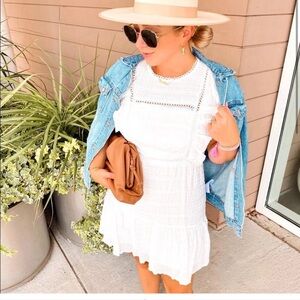 Wild Fable White Dress SZ L